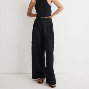 Madewell Cargo Linen Blend Pant